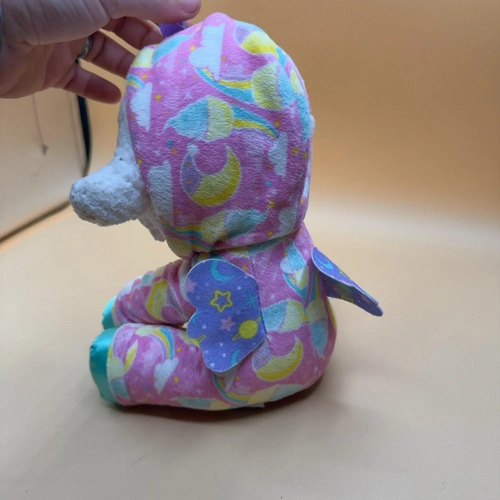 FurReal Friends Lamb Unicorn Plush Stuffed Animal Pink Rainbow (working)
